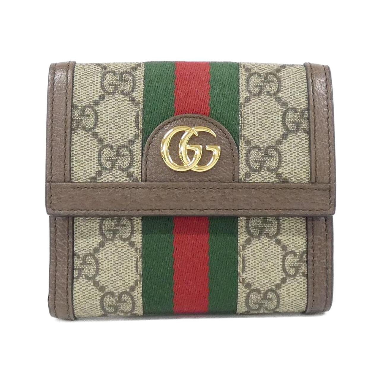 グッチ オフィディア GGスプリームキャンバス財布