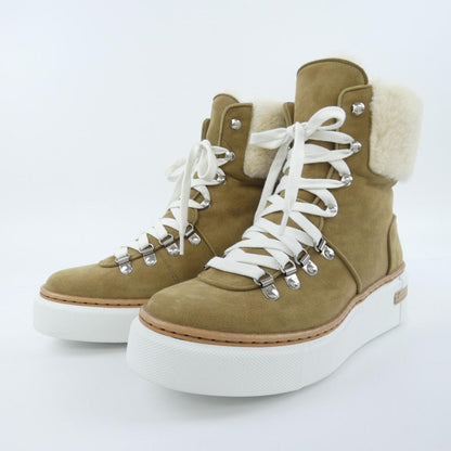 エルメス BOTTINES FLOCON シープスキンブーツ 35.5