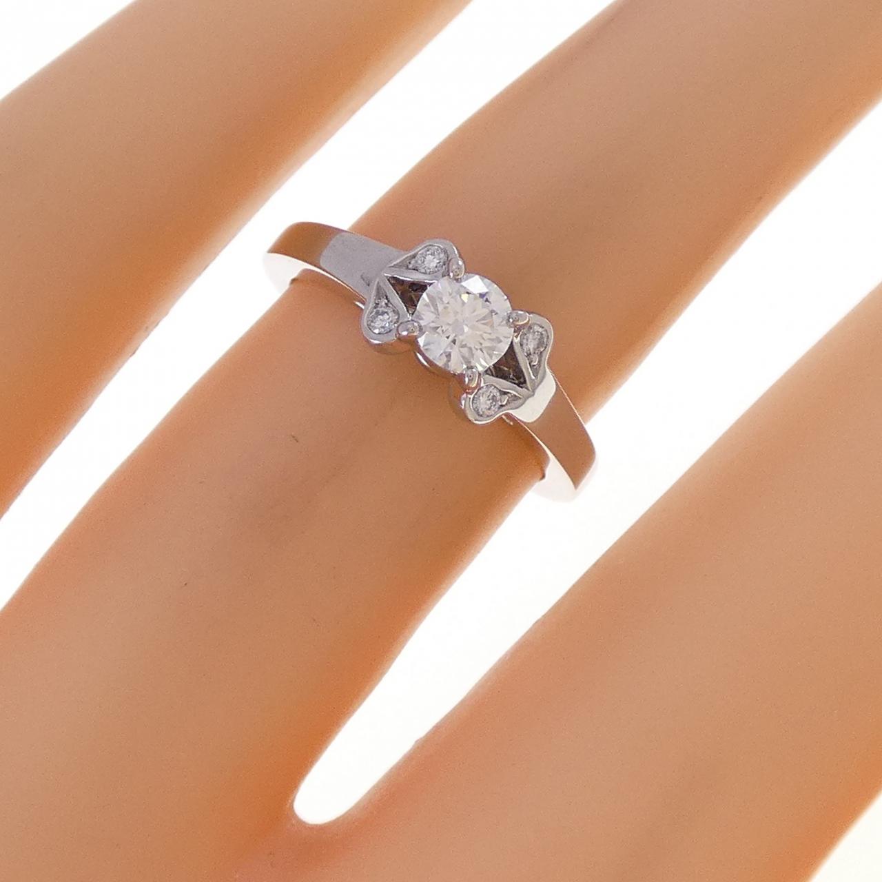 カルティエ バレリーナ プラチナ リング 6号