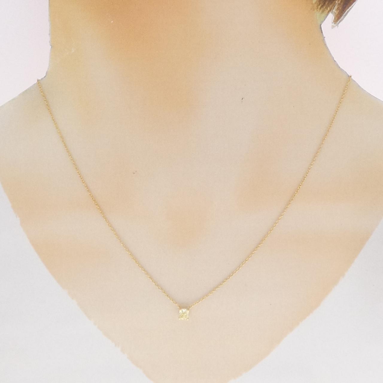 ティファニー 750イエローゴールド ダイヤモンドネックレス