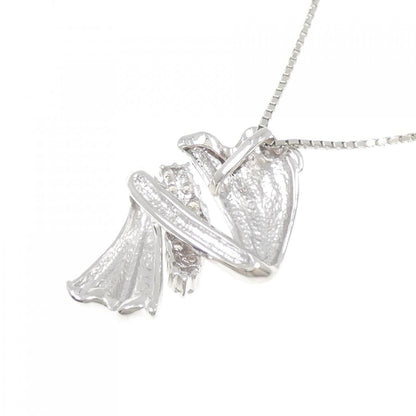 プラチナ PT850 ダイヤモンドネックレス 0.33CT