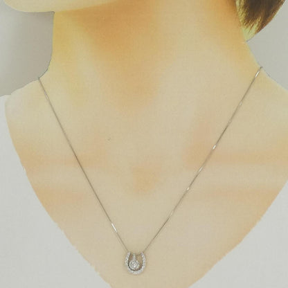 Pt900 Pt850 2wayダイヤモンドネックレス