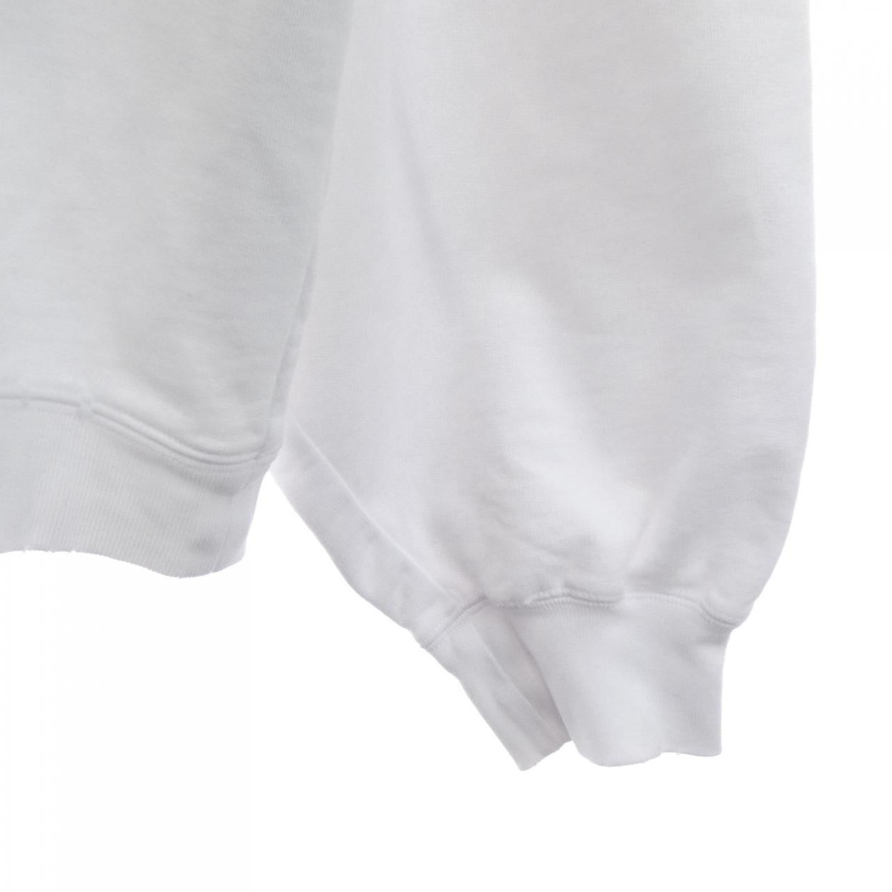バレンシアガ DESTROYED LOGO PRINT パーカー