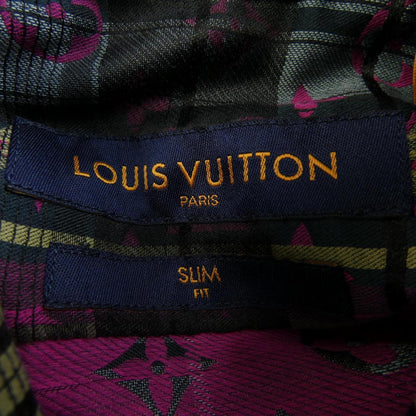 ルイヴィトン シルク混シャツ