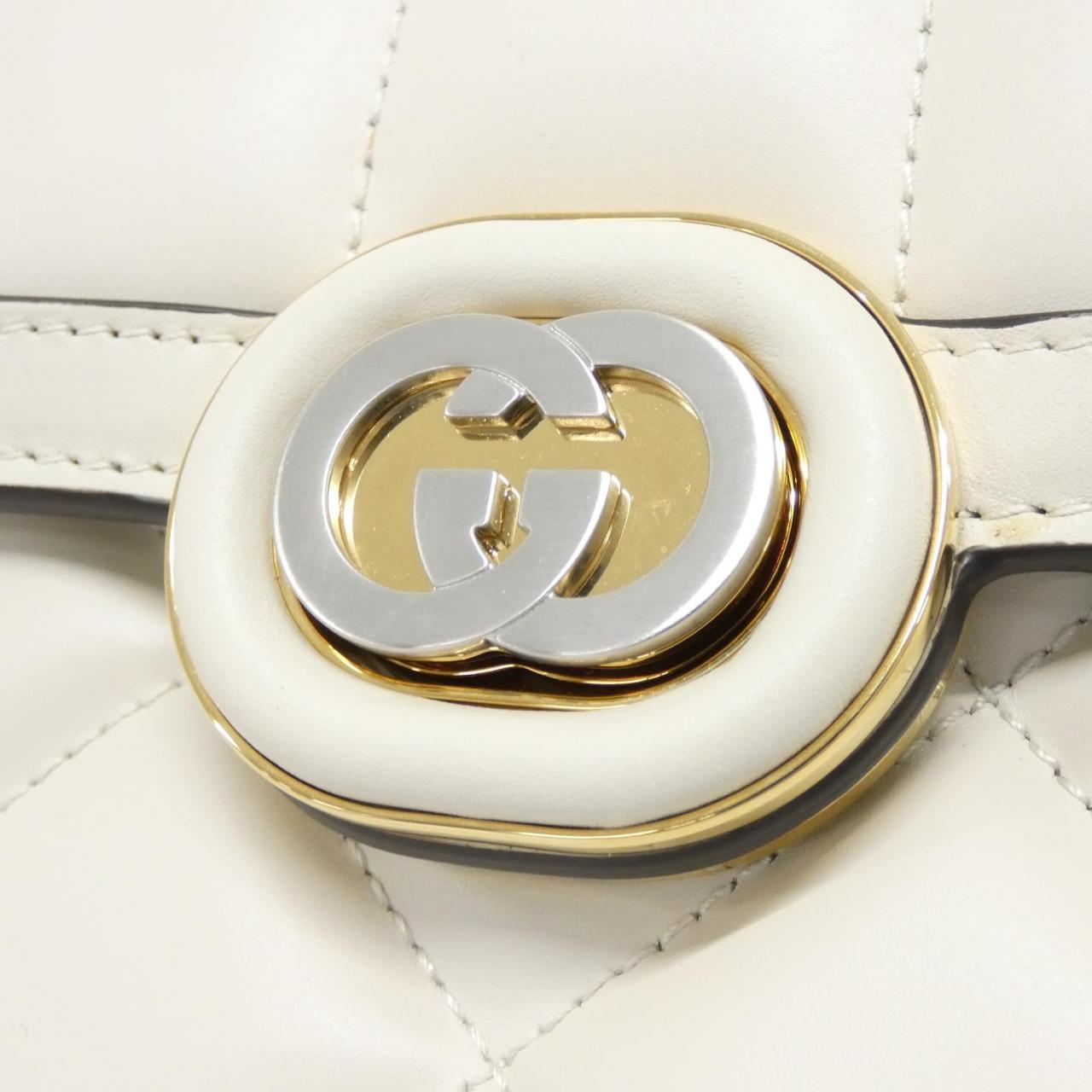 グッチ GUCCI DECO レザーショルダーバッグ