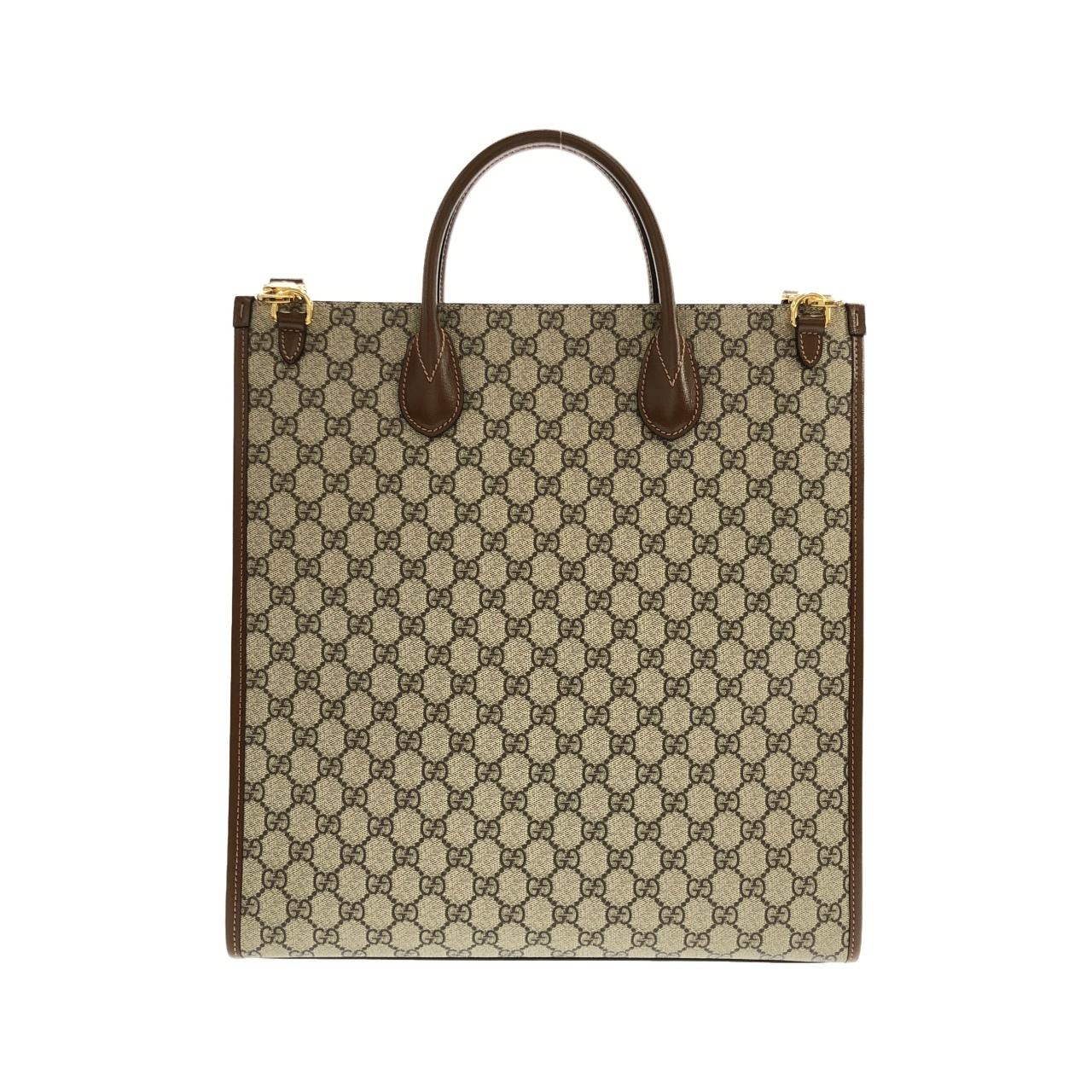 グッチ GGスプリームキャンバス トートバッグ
