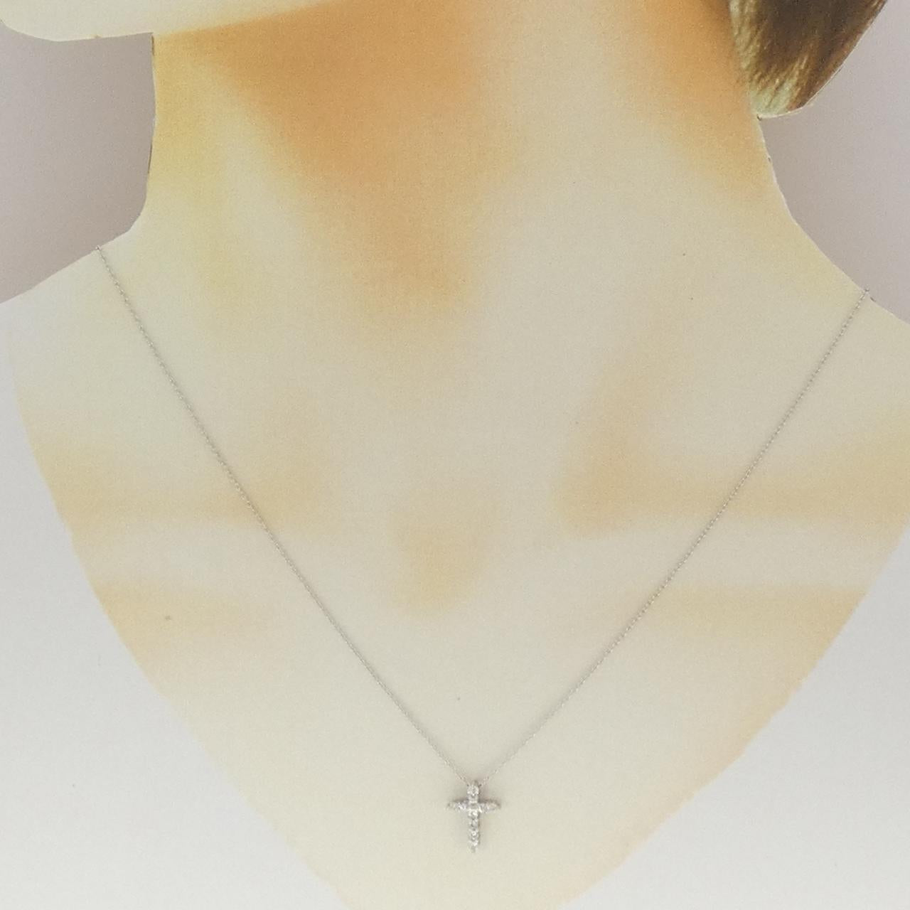 タサキ Au750 ダイヤモンド ネックレス