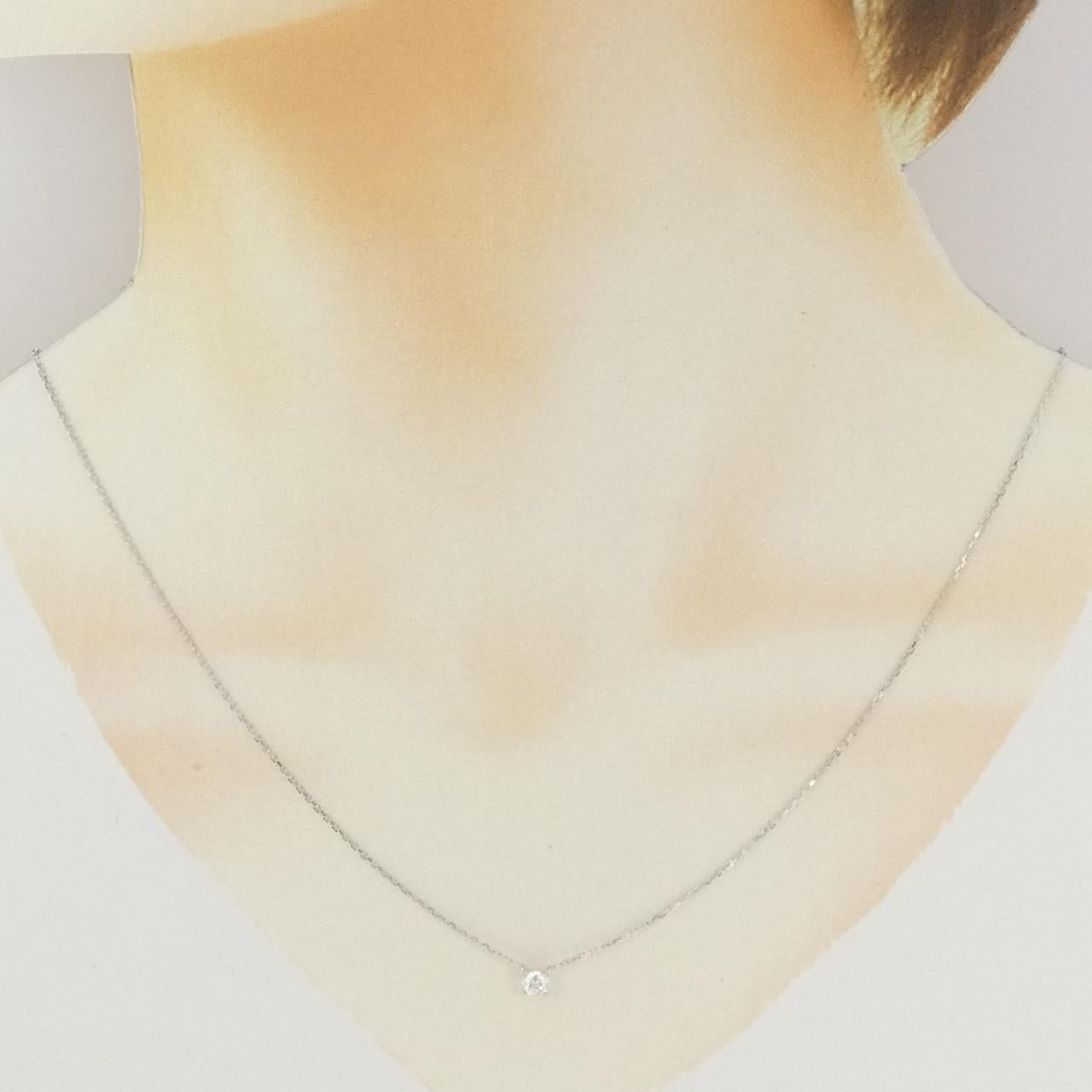 カルティエ 1895 750ホワイトゴールド ダイヤモンド ネックレス