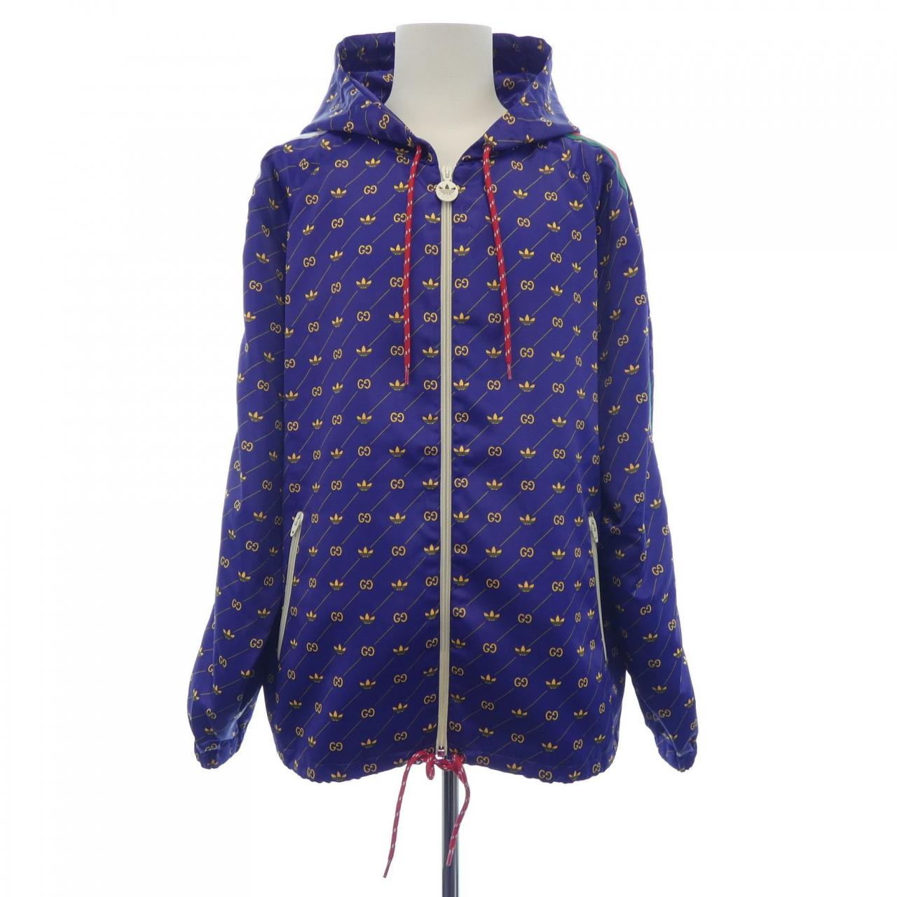 グッチ ADIDAS TREFOIL PRINT ジャケット