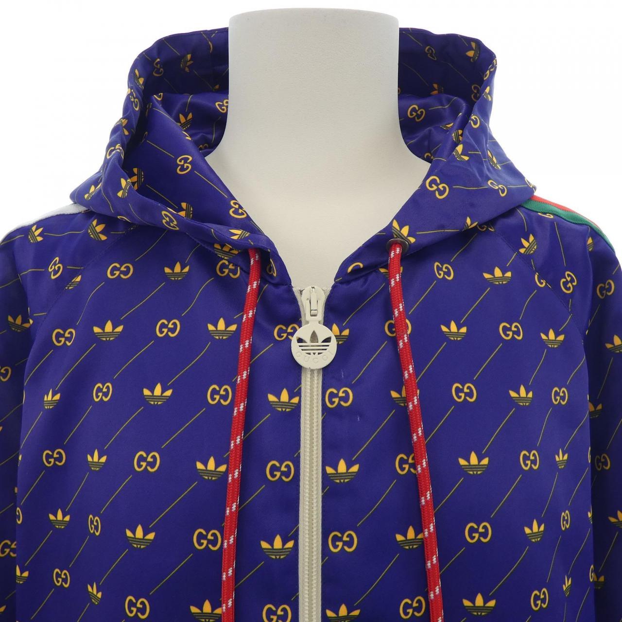 グッチ ADIDAS TREFOIL PRINT ジャケット