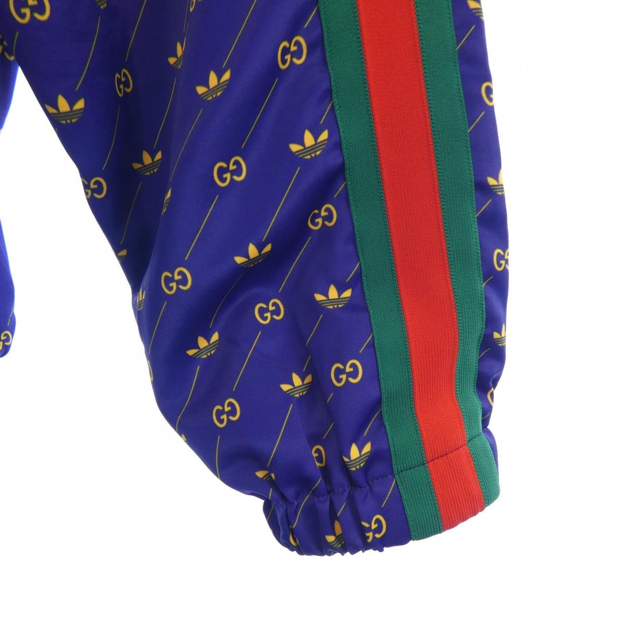 グッチ ADIDAS TREFOIL PRINT ジャケット