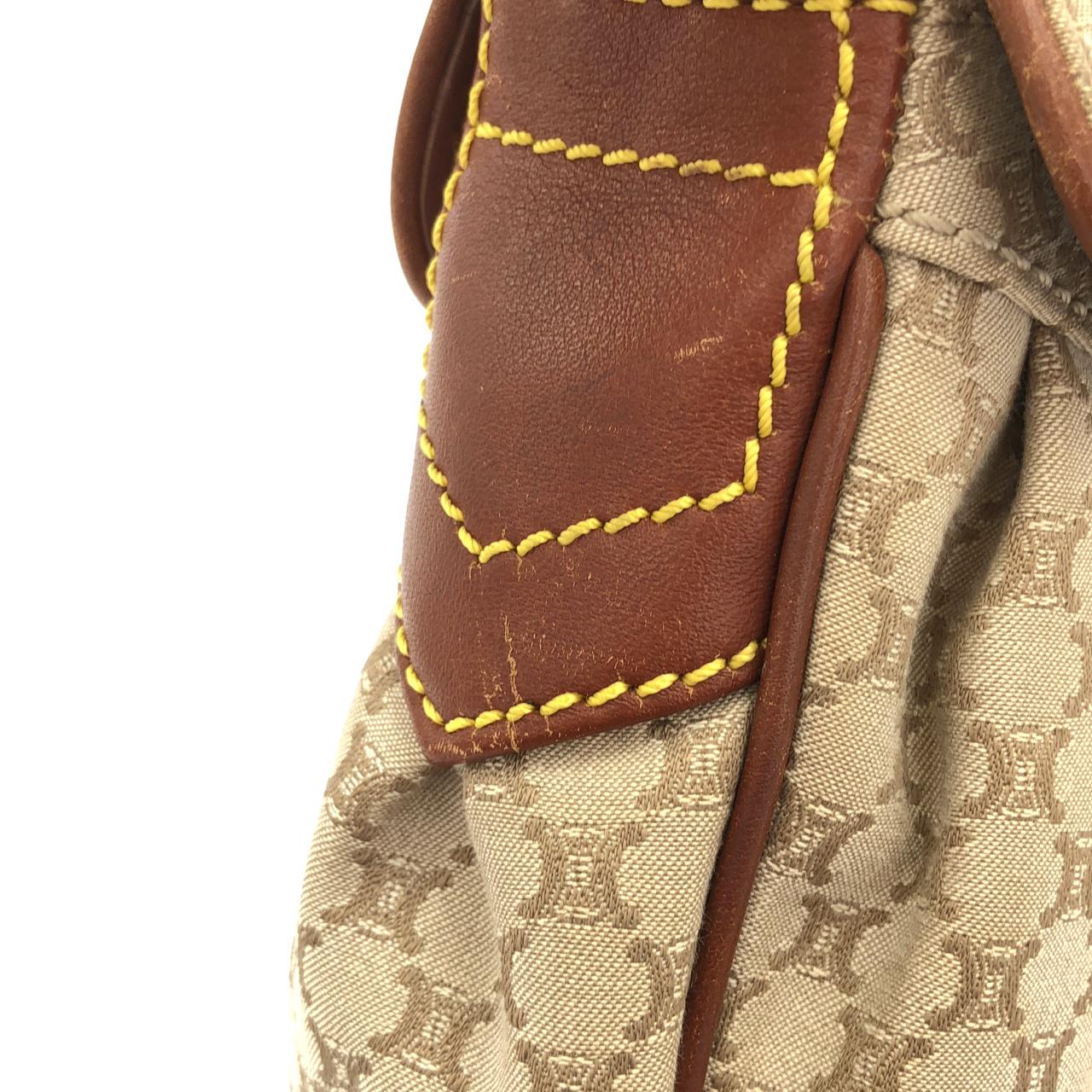 セリーヌ キャンバスショルダーバッグ