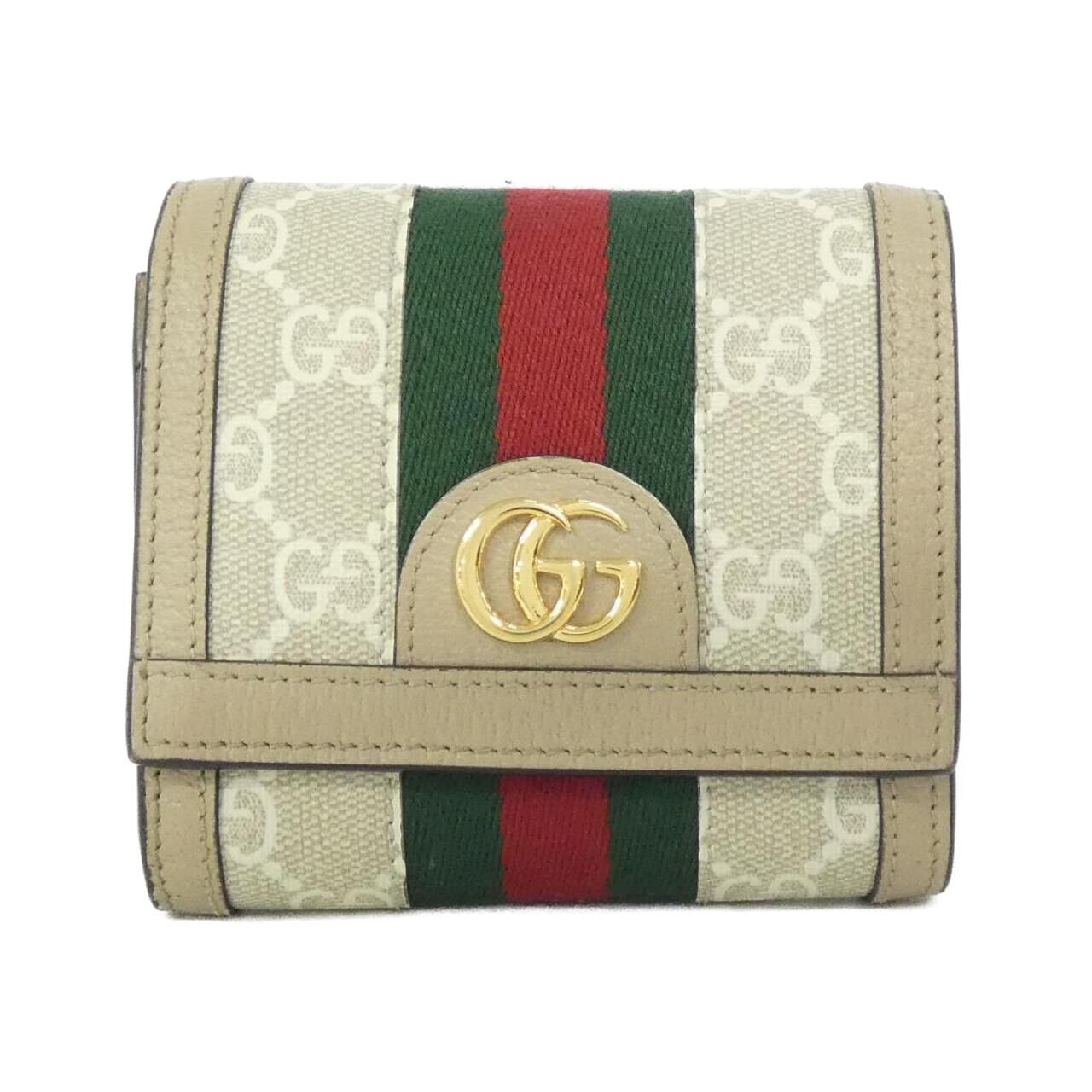 グッチ オフィディア GGスプリーム 二つ折り財布