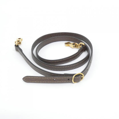 グッチ GUCCI BAMBOO 1947 キャンバスレザーショルダーバッグ