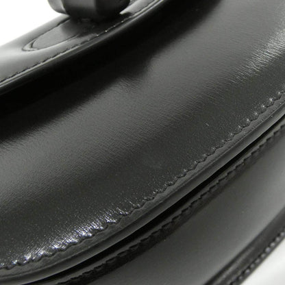 グッチ GUCCI BAMBOO 1947 レザーショルダーバッグ