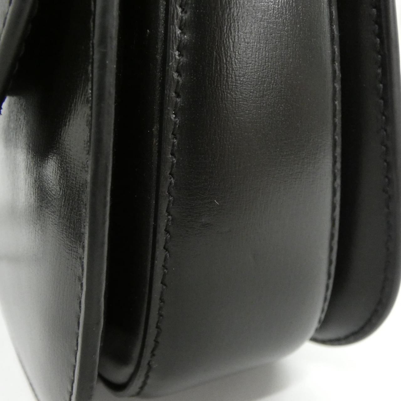 グッチ GUCCI BAMBOO 1947 レザーショルダーバッグ