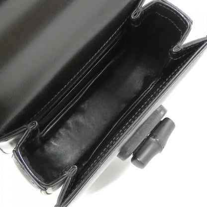 グッチ GUCCI BAMBOO 1947 レザーショルダーバッグ