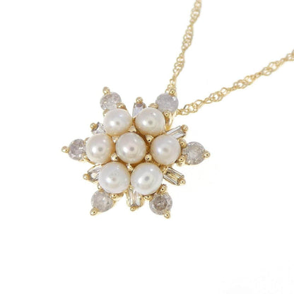 アコヤパール ダイヤモンド Au750 ネックレス