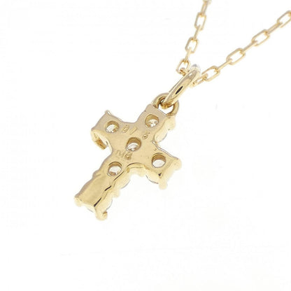 Au750 ダイヤモンド クロス ネックレス