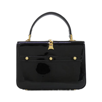 グッチ SYLVIE 1969 エナメル ショルダーバッグ