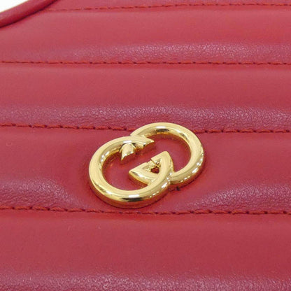 グッチ レザーショルダーバッグ