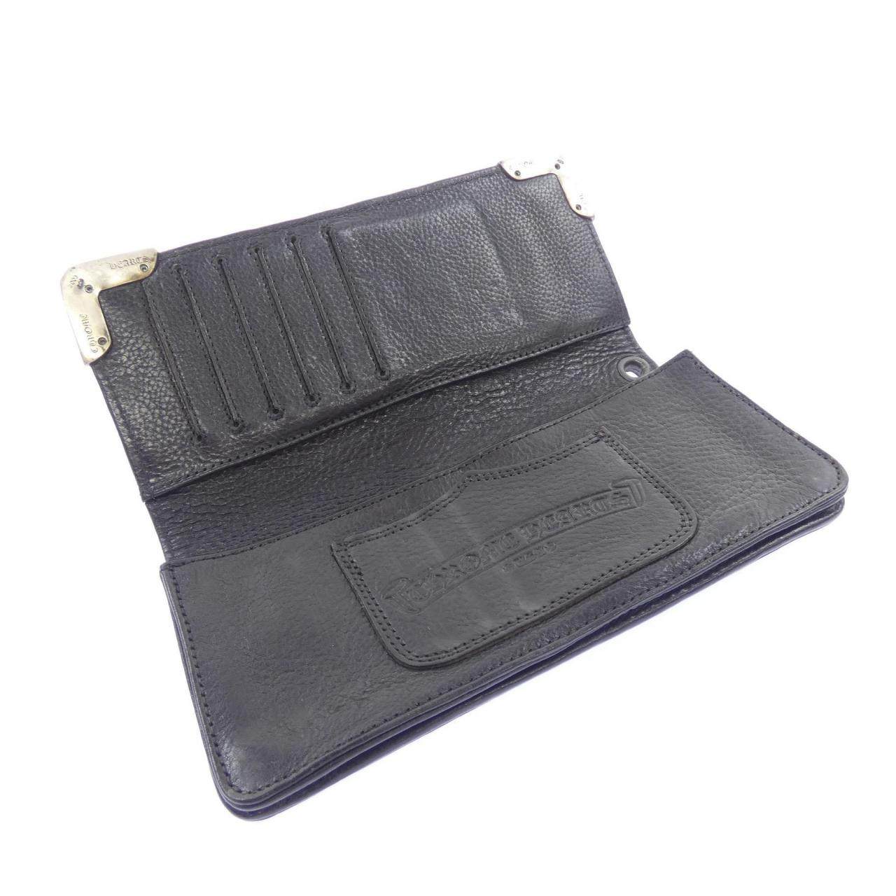クロムハーツ LNG SNGL FOLD TIPS レザー財布