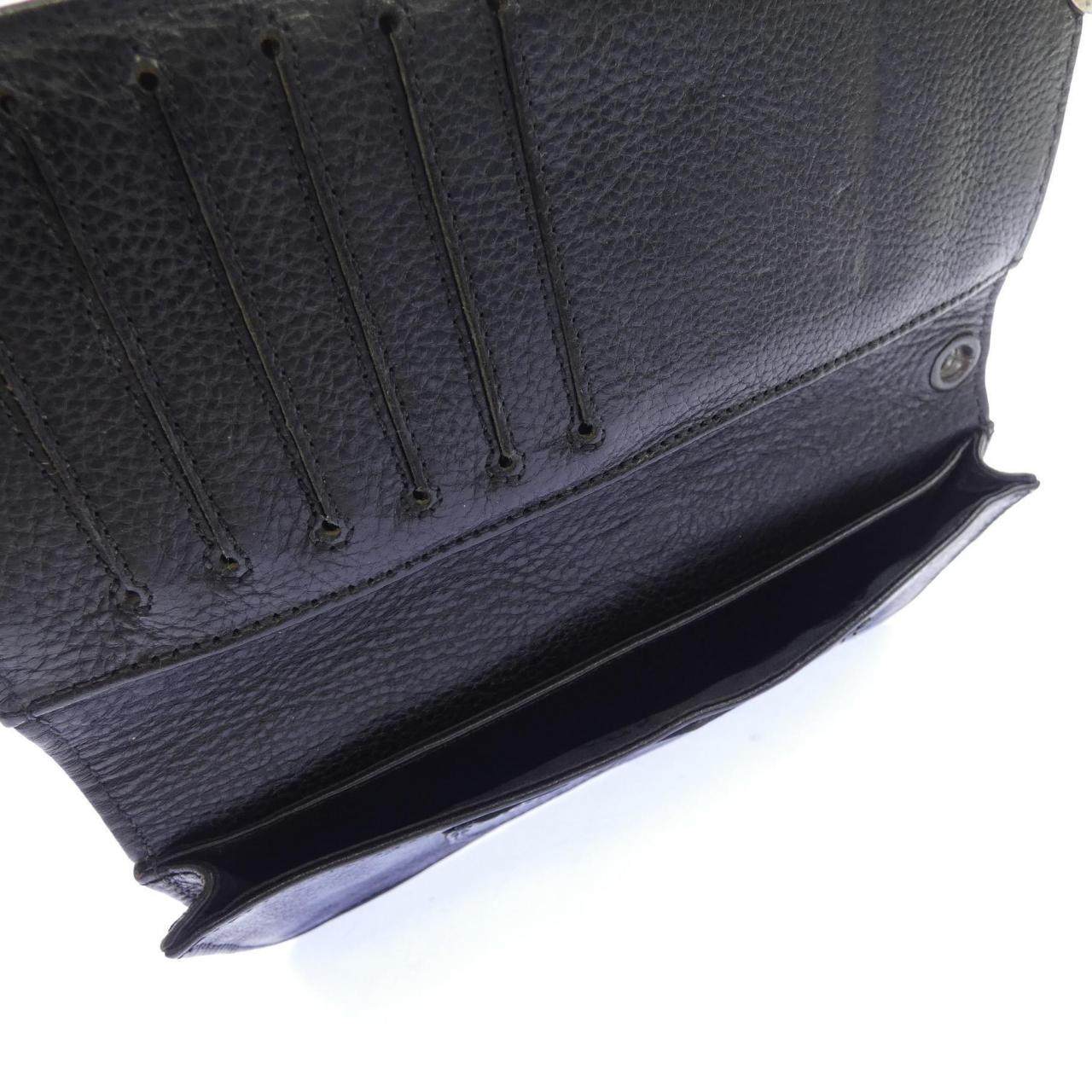 クロムハーツ LNG SNGL FOLD TIPS レザー財布