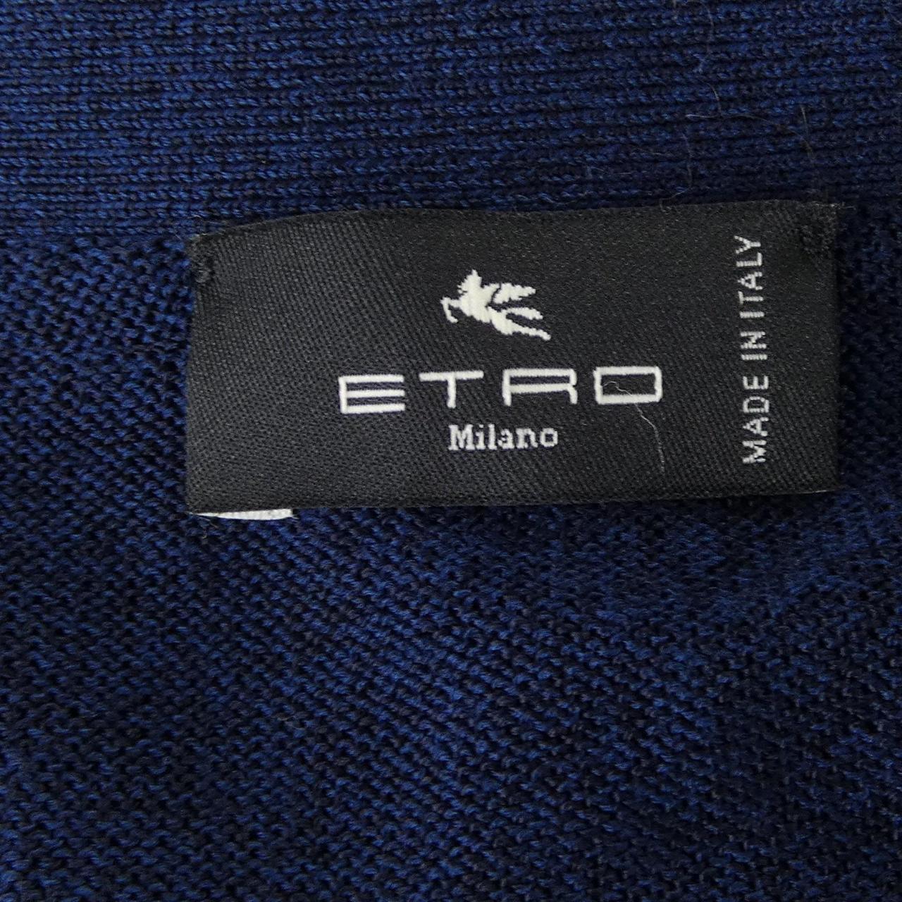 エトロ カシミヤ混紡カーディガン