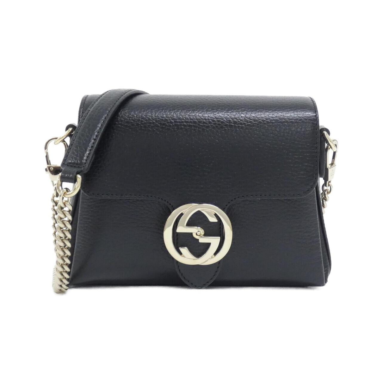 グッチ レザーショルダーバッグ