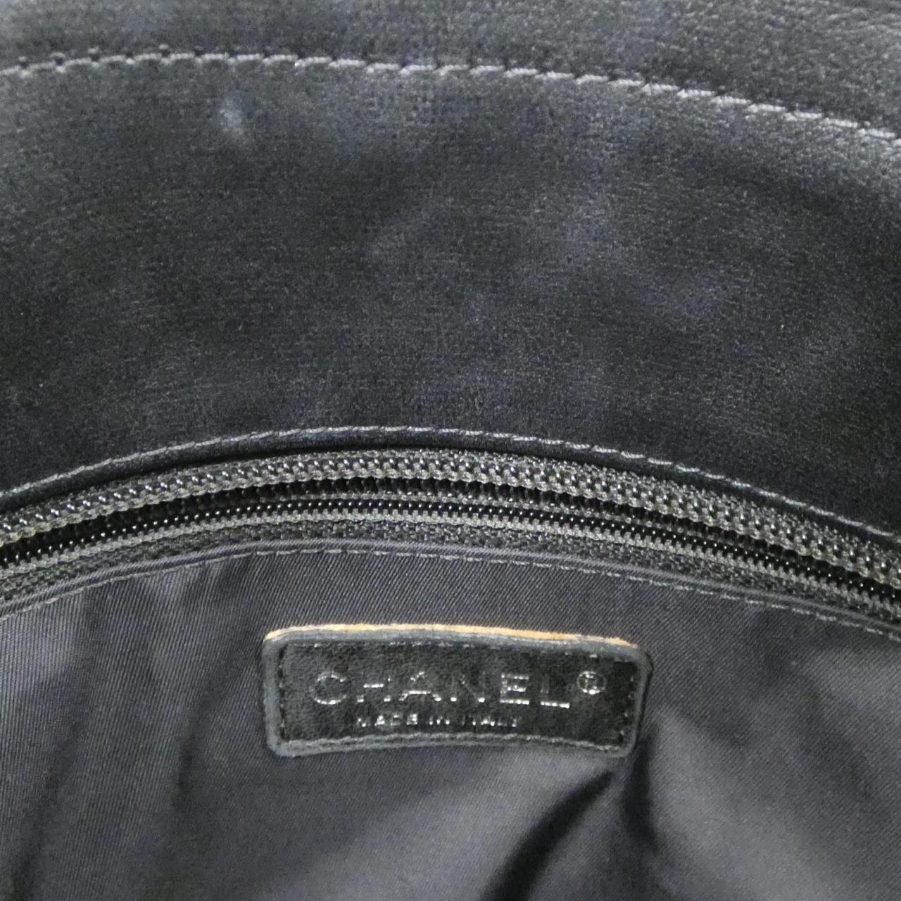 シャネル パリビアリッツ ポーチ キャンバス トートバッグ