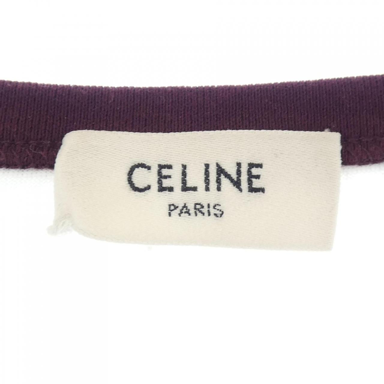セリーヌ コットンTシャツ