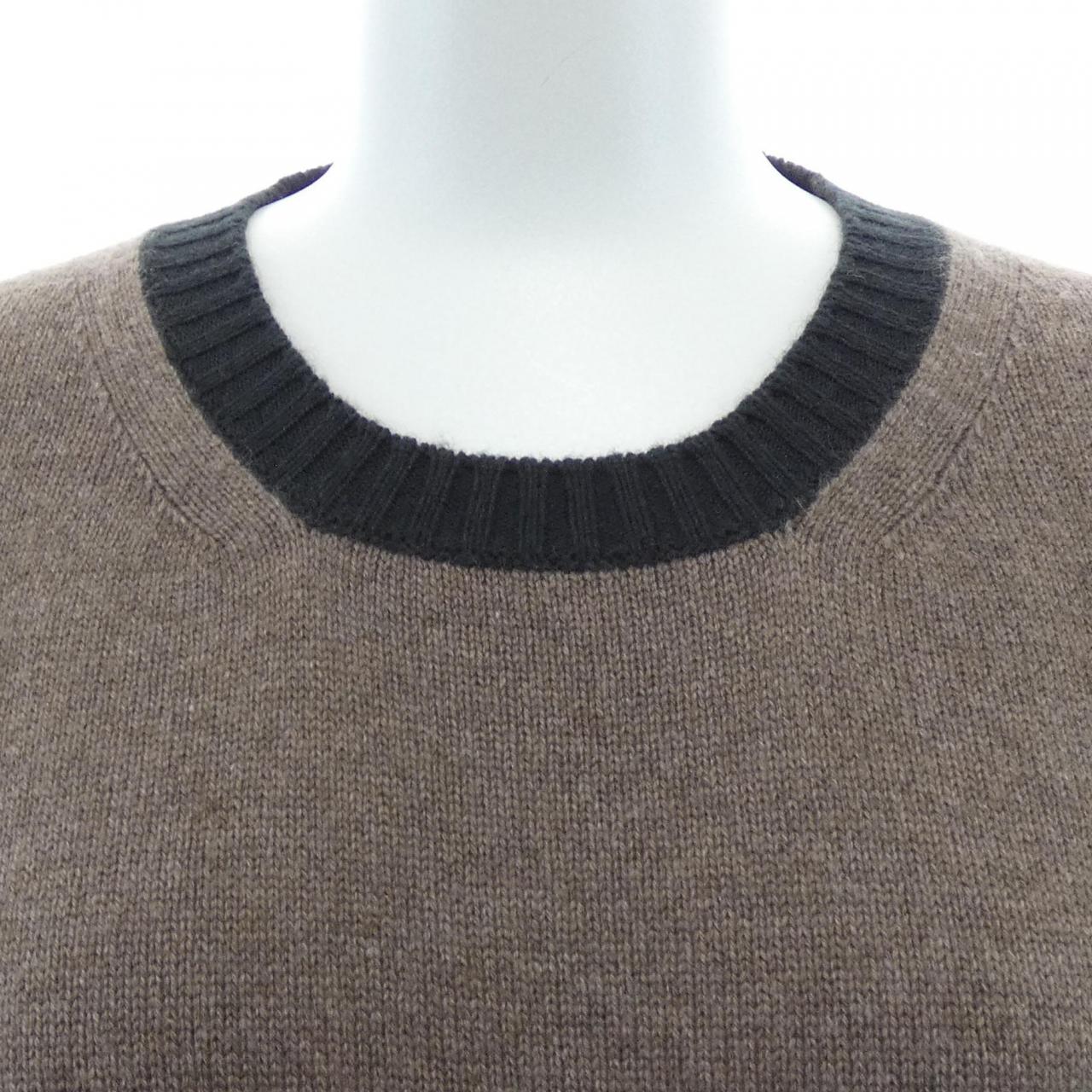 シャネル ターンロック カシミヤ ワンピース