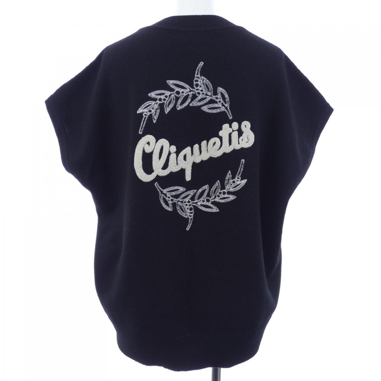 エルメス CLIQUETIS カシミヤベスト