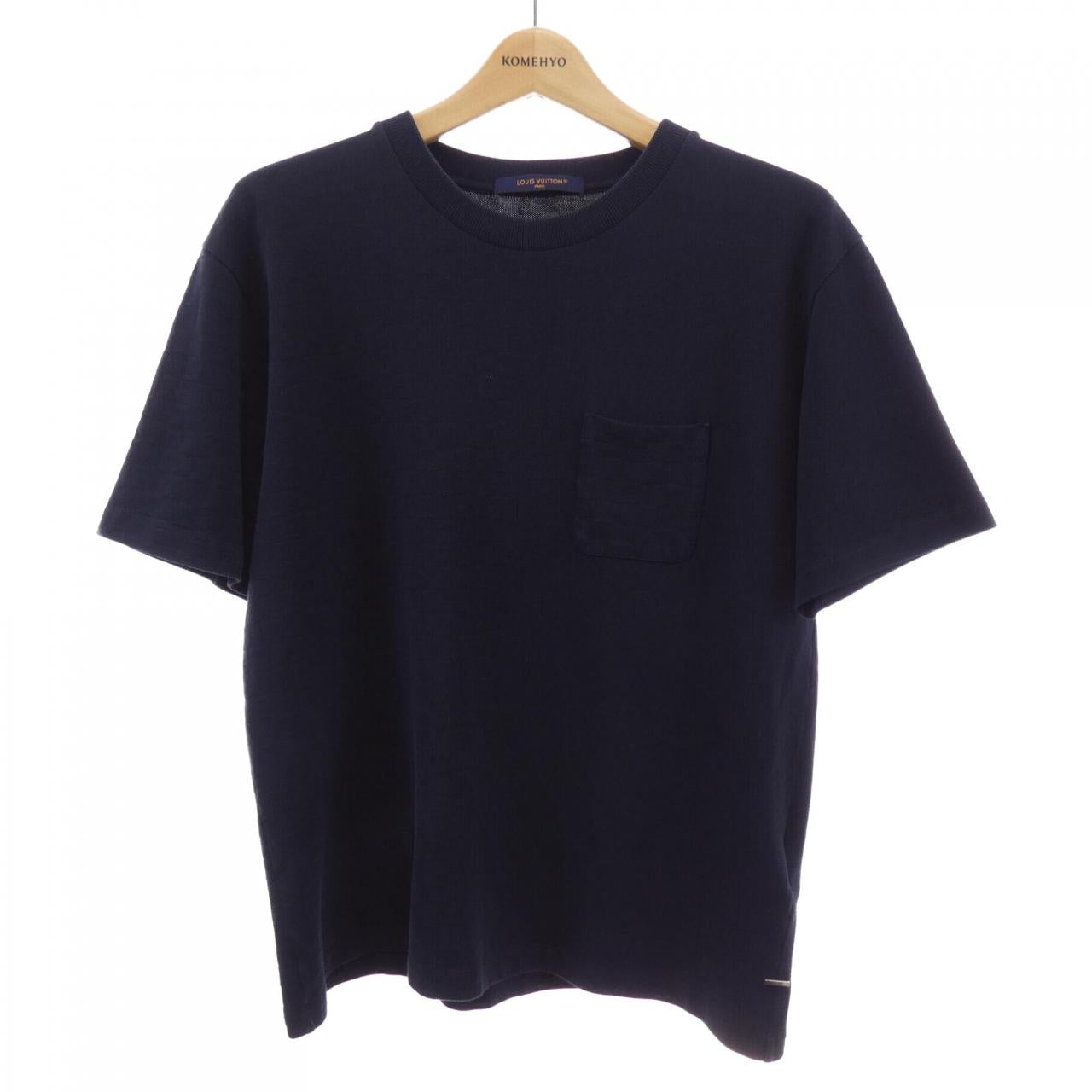 ルイヴィトン ハーフダミエポケット コットンTシャツ