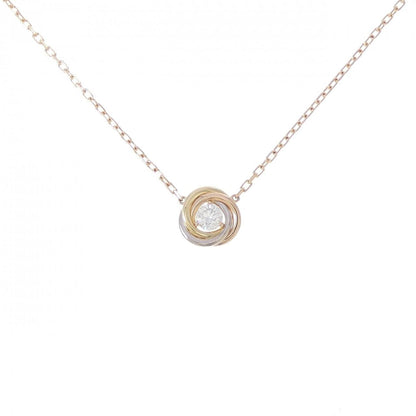 カルティエ トリニティ 18K ダイヤモンドネックレス