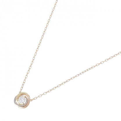 カルティエ トリニティ 18K ダイヤモンドネックレス