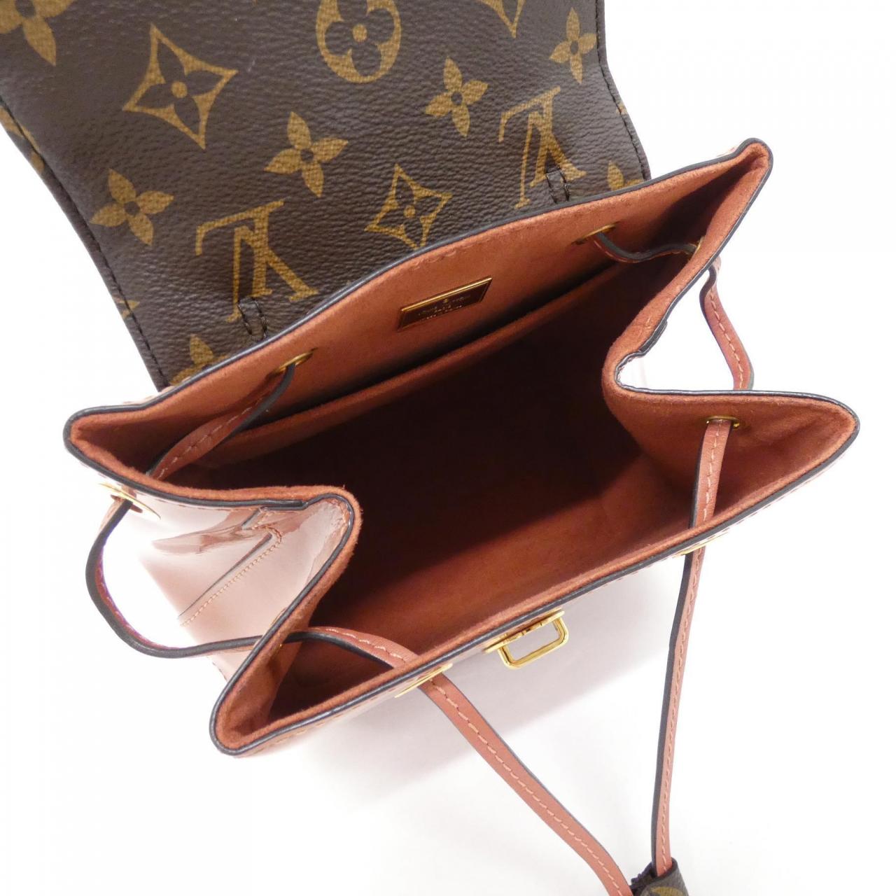 ルイヴィトン ホットスプリング モノグラムヴェルニミロワール リュックサック