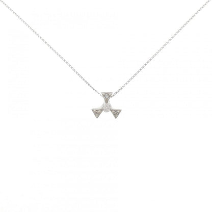 Pt900 ダイヤモンドネックレス 0.10CT