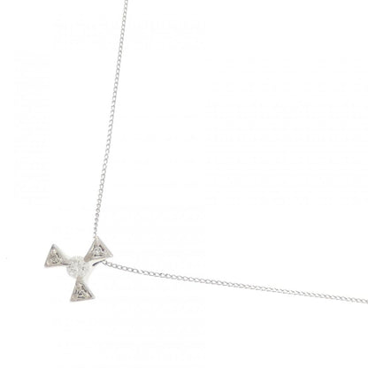 Pt900 ダイヤモンドネックレス 0.10CT