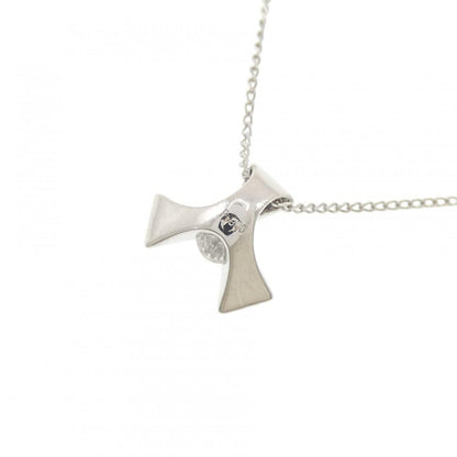 Pt900 ダイヤモンドネックレス 0.10CT