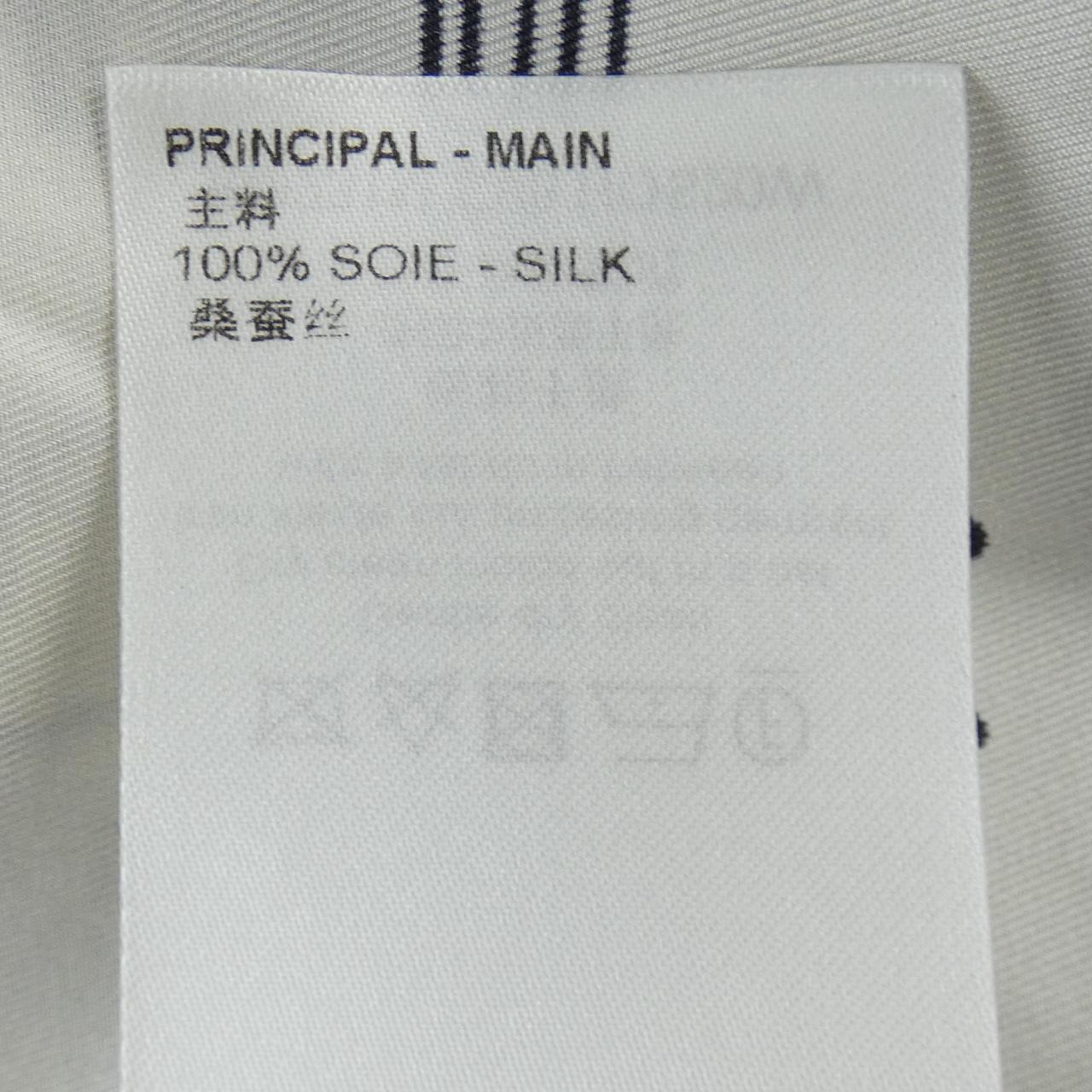 ルイヴィトン ミリタリーシルク シャツ