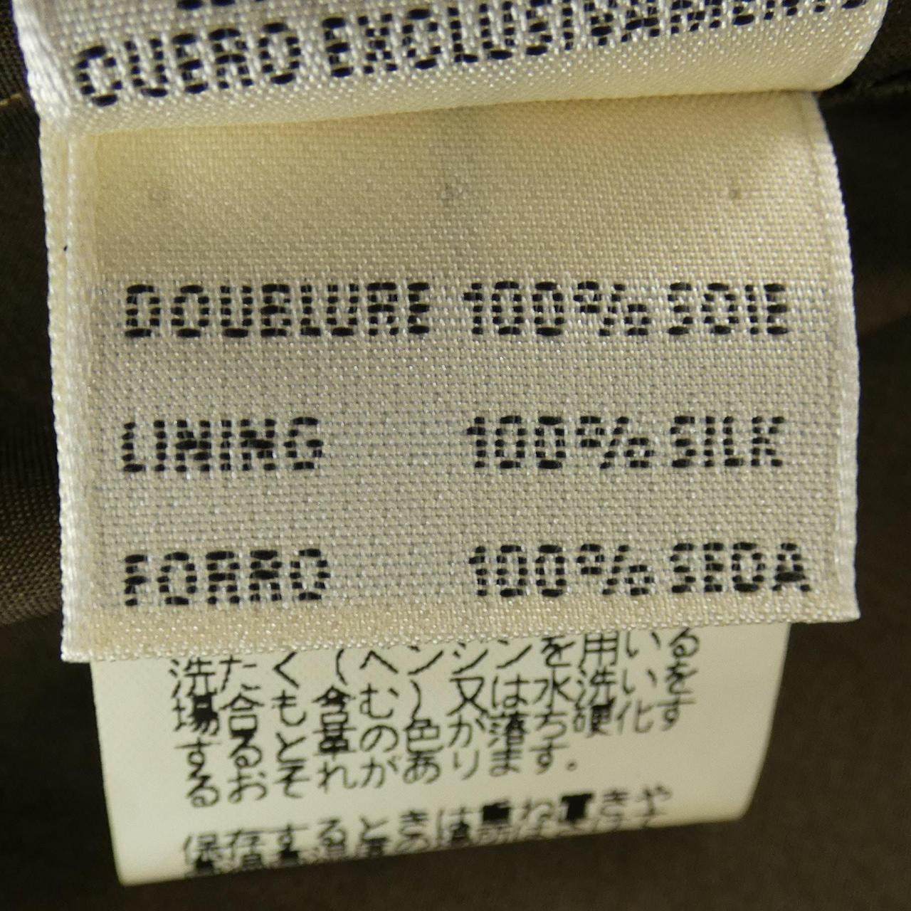 エルメス フロントジップ ラムスキン シルク パンツ