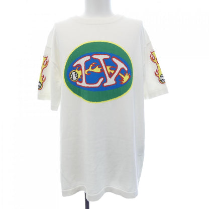 ルイヴィトン グラフィックショートスリーブクルーネック コットンTシャツ