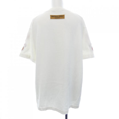 ルイヴィトン グラフィックショートスリーブクルーネック コットンTシャツ