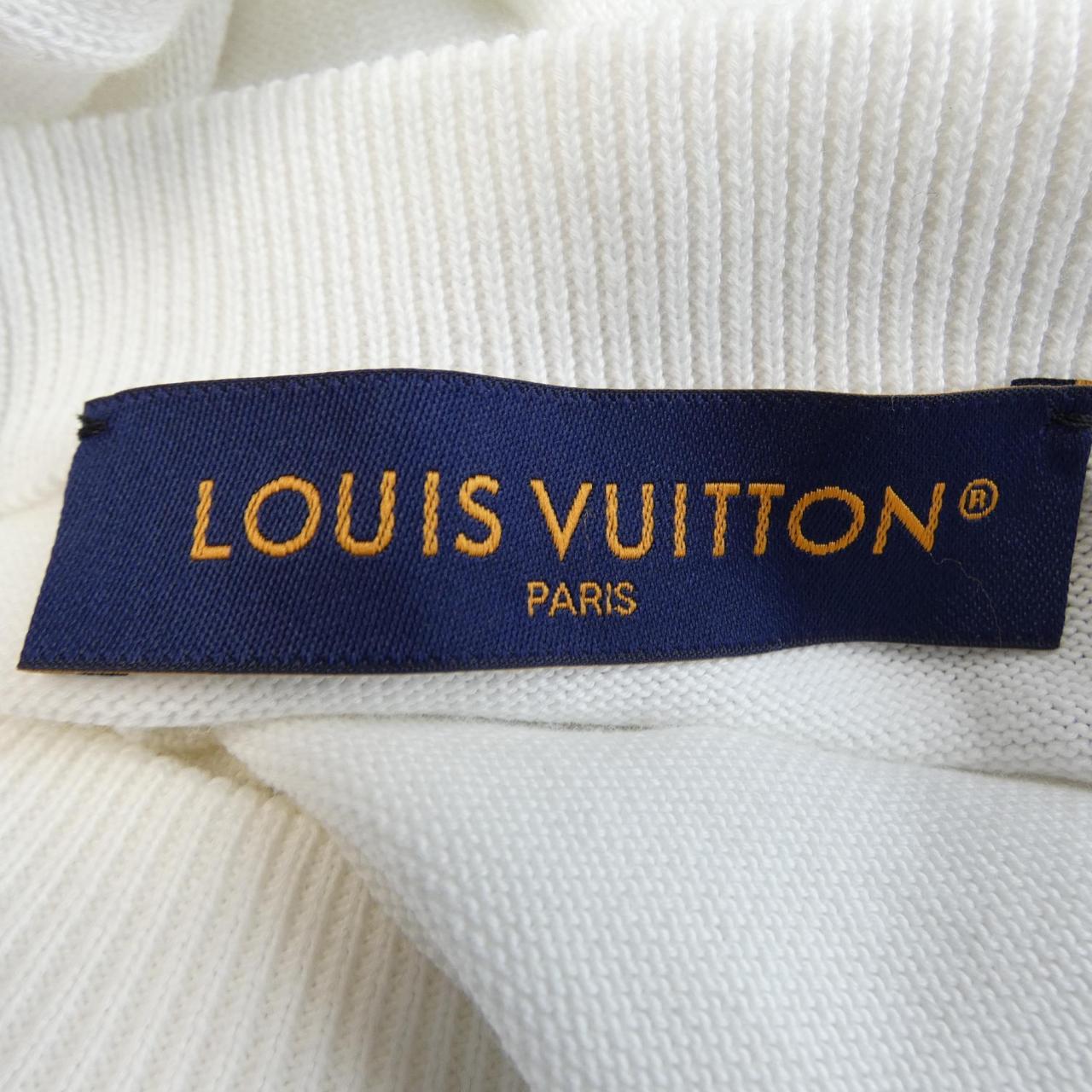 ルイヴィトン グラフィックショートスリーブクルーネック コットンTシャツ