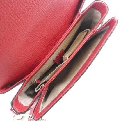 グッチ レザーショルダーバッグ