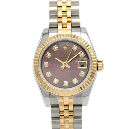 ロレックス デイトジャスト ステンレススチール イエローゴールド 腕時計