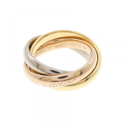 カルティエ トリニティ 3カラーゴールド リング 4号