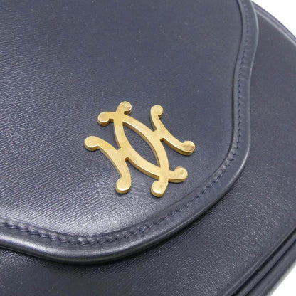エルメス ダブルH ボックスカーフ ショルダーバッグ