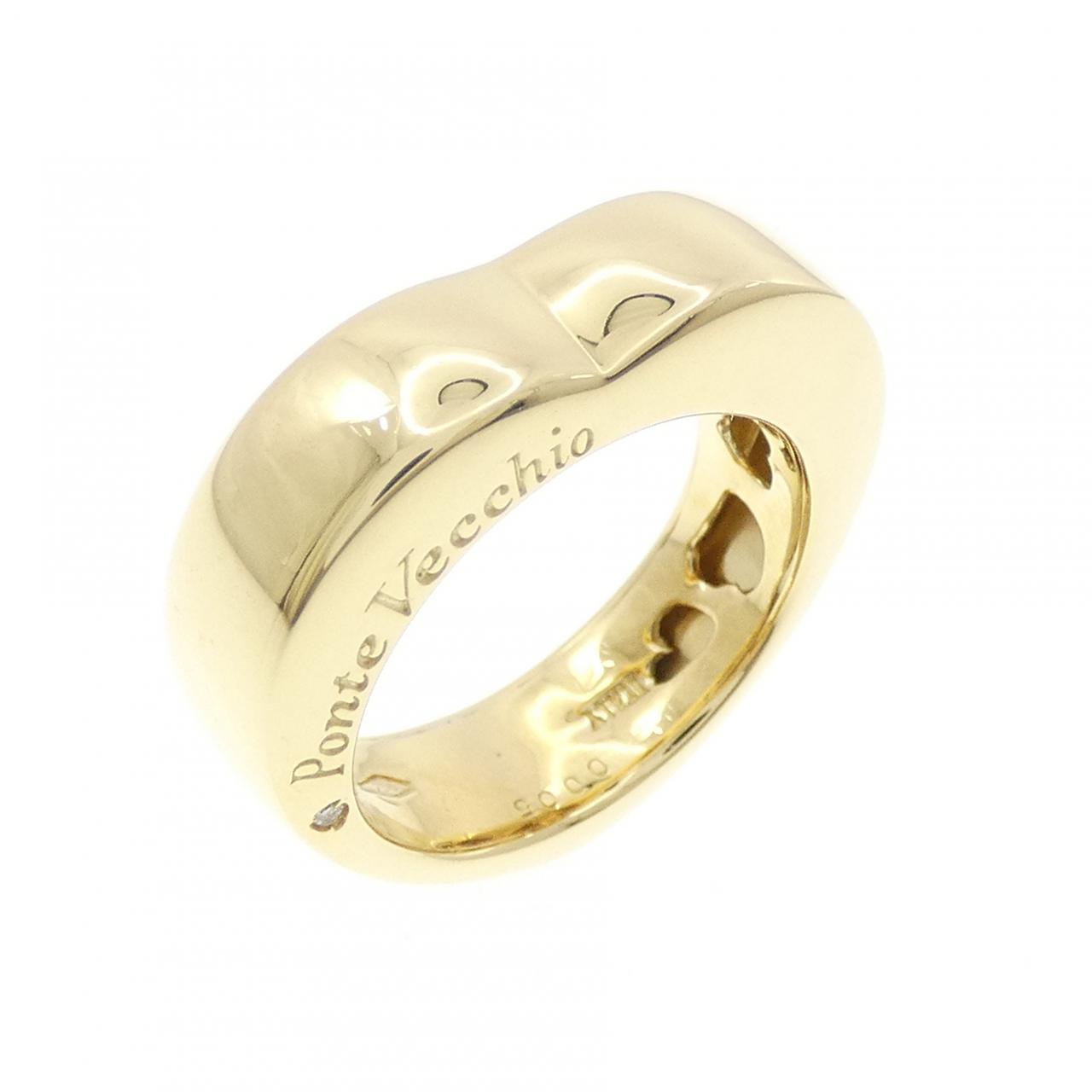 ポンテヴェキオ K18 ダイヤモンドリング